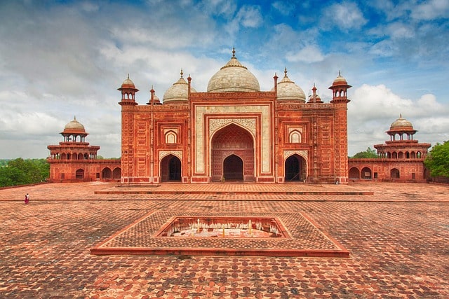 Humayun’s Tomb in Delhi, UNESCO World Heritage Site and famous Mughal monument"